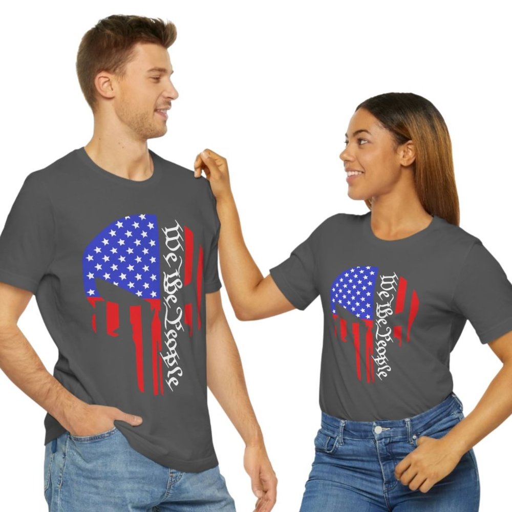 Americian Flag Skull, American Flag Punisher, American Flag We the People